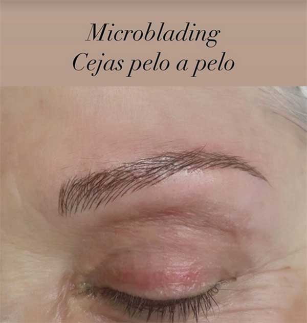 Microblading de cejas en San Andreu de la Barca