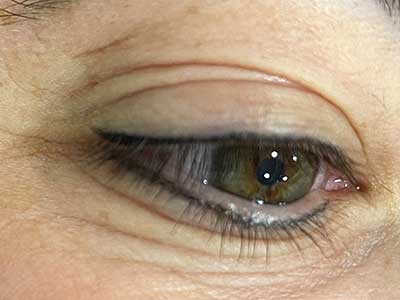 Micropigmentación ojos en San Andreu de la Barca, efecto eyeliner